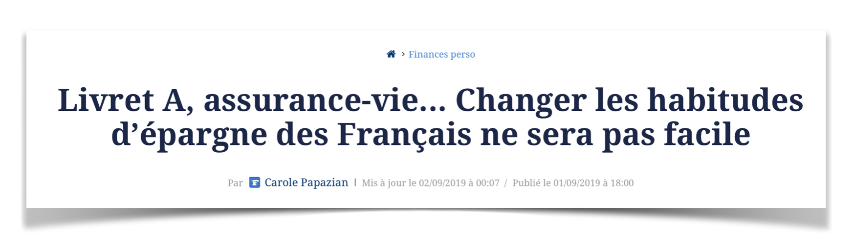 Changer les habitudes d’investissement des francais